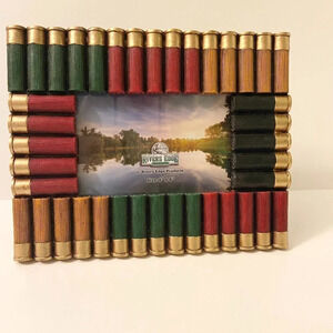 2016 Rivers Edge Products Shot Shell Picture Frame 4 Inch x  6 Inch